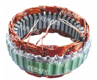 ALTERNATÖR STATOR [HITACHI TIPI - 12V-80A] [TATA PIKAP CIFT KABIN]