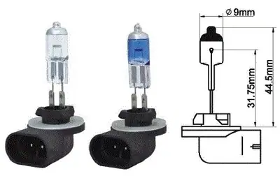 AMPUL [12V. H27 27W EĞRİ ]
