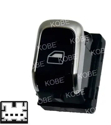 CAM ACMA KAPAMA ANAHTARI [TEKLI - KROM - 4P.] [AUDI Q5 2008->]