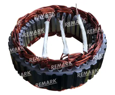 ALTERNATÖR STATOR [VALEO TIPI - 12V-70A] [RENAULT R9 - R19 - R21 EM.1,4-1,7]