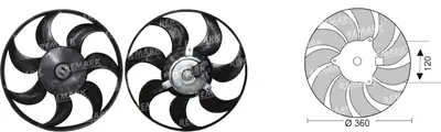 FAN MOTORU [PERVANELI] [OPEL VECTRA A]