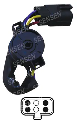 KONTAK TERMINALI [4P.] [FORD FIESTA/FOCUS 1997->]