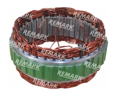 ALTERNATÖR STATOR [HITACHI TIPI - 12V-90A] [TATA PIKAP/INDIGO TAKSI]