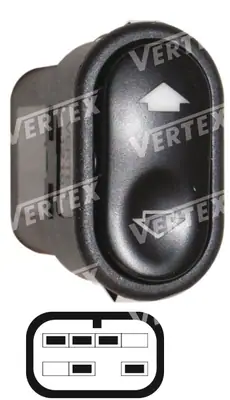 CAM ACMA KAPAMA ANAHTARI [SAG CAM TEKLI - 6P.] [FORD ESCORT 1995->]