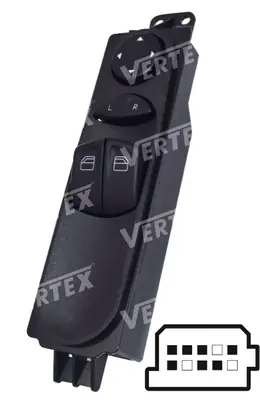 CAM ACMA KAPAMA ANAHTARI [SOL CAM 7P.] [MERCEDES VITO 2013->]