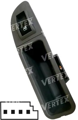CAM ACMA KAPAMA ANAHTARI [SAG CAM TEKLI - 4P.] [FIAT BRAVO 2007->]