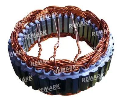 ALTERNATÖR STATOR [VALEO TIPI - 12V-50A] [RENAULT R9 - R11 - R12]