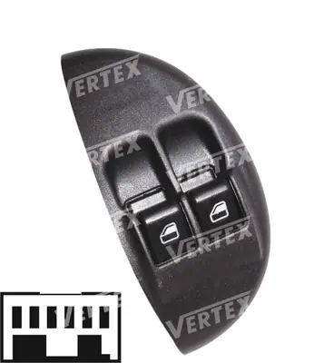 CAM ACMA KAPAMA ANAHTARI [SOL 2CAM - 6P.] [FIAT PALIO 1999->]