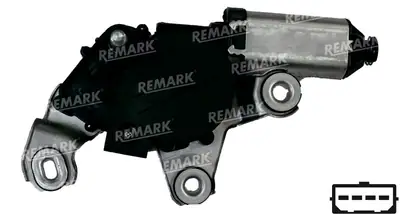 SILGI MOTORU [12V. ARKA CAM VALEO TİPİ KARE SOKETLİ 4P.][SKODA OCTAVIA COMBİ 2004->2015]