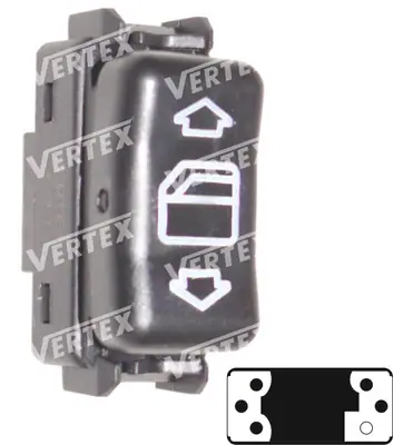 CAM ACMA KAPAMA ANAHTARI [SAG CAM TEKLI - 5P.] [MERCEDES 124 KASA]