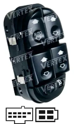 CAM ACMA KAPAMA ANAHTARI [SOL 4CAM - 14P.] [FORD MONDEO 1996 ->2001]