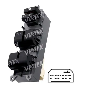 CAM ACMA KAPAMA ANAHTARI [SOL CAM 15P.] [TOYOTA RAV4/COROLLA 2006->]