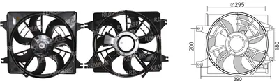 FAN MOTORU [] [HYUNDAI ACCENT 1999->2002]