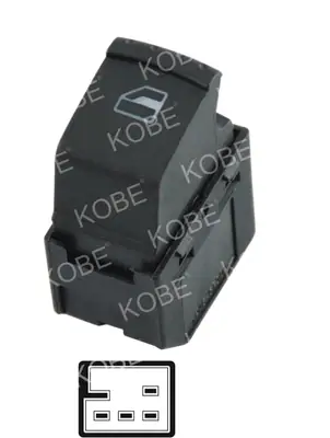 CAM ACMA KAPAMA ANAHTARI [SAG CAM TEKLI - 4P.] [SKODA OCTAVIA/FABIA]