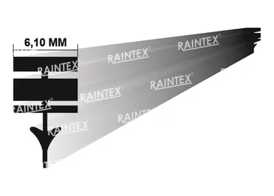 SİLGİ SÜPÜRGESİ LASTİĞİ [500MM. YENI TIP SIRTI INCE LASTIK]
