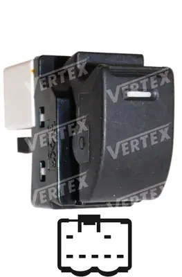 CAM ACMA KAPAMA ANAHTARI [TEK CAM ISIKLI - 7P. ] [TOYOTA COROLLA 1997->]