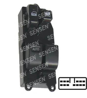 CAM ACMA KAPAMA ANAHTARI [SOL 2CAM - 13P.] [TOYOTA COROLLA 1999 ->2001]