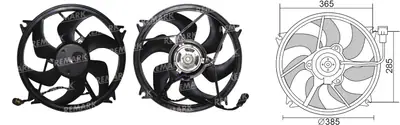 FAN MOTORU [] [PEUGEOT 307/C4 2004->]