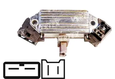 ALTERNATÖR KONJEKTOR [MARELLI TİPİ KOM. 4 FISLI] [RENAULT CLIO/R19]