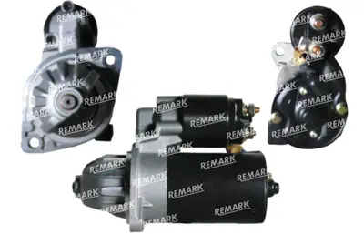 MARŞ MOTORU [BOSCH TIPI 12V - 9DİŞ - KW1.2 - TERS DONUS - FM DISLILI] [LOMBARDINI]