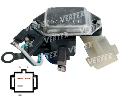 ALTERNATÖR KONJEKTOR [HITACHI TİPİ 12V. KARE SOKETLI] [ISUZU]