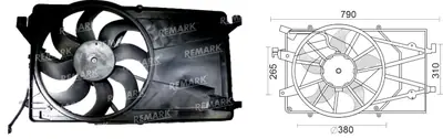 FAN MOTORU [] [FORD FOCUS 2003 ->]