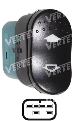 CAM ACMA KAPAMA ANAHTARI [SAG CAM TEKLI - 6P.] [FORD TRANSIT V184 YM / V347 EM]