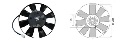 FAN MOTORU [] [LADA 2109]