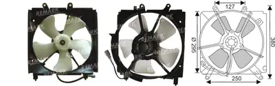 FAN MOTORU [KLIMA] [TOYOTA COROLLA 1998->]