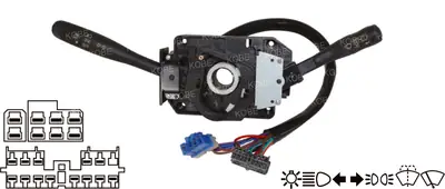 SİNYAL KOLU [EKSOZ DEVRESIZ] [ISUZU SAMPIYON]