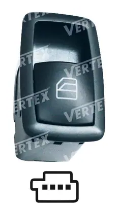 CAM ACMA KAPAMA ANAHTARI [TEK CAM KROMSUZ 4P. ] [MERCEDES ML320/E180]