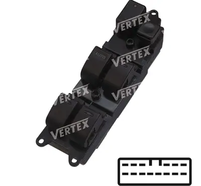 CAM ACMA KAPAMA ANAHTARI [SOL 4CAM - 14P.] [TOYOTA RAV4/LANDCRUISER]