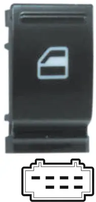 CAM ACMA KAPAMA ANAHTARI [SAG CAM TEKLI - 7P.] [SKODA FABIA ACTIVE 2004->]