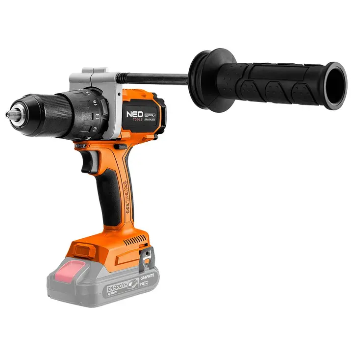 Kömürsüz darbeli matkap/vidalama, 100 Nm, 18V Energy+, aküsüz
