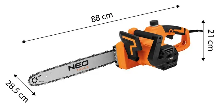 Motorlu testere 2200W, 457mm pala