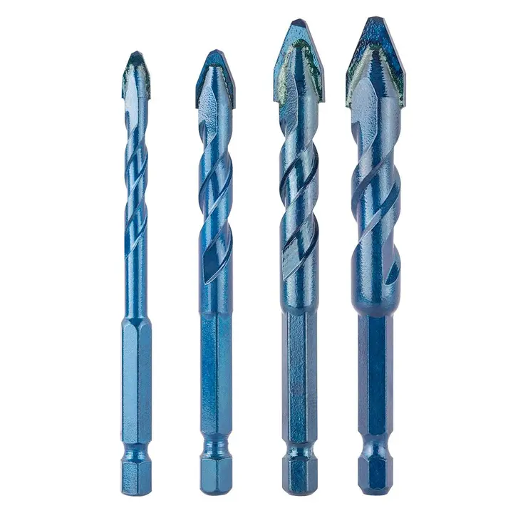 HEX üniversal matkap ucu seti 6, 8, 10, 12 mm
