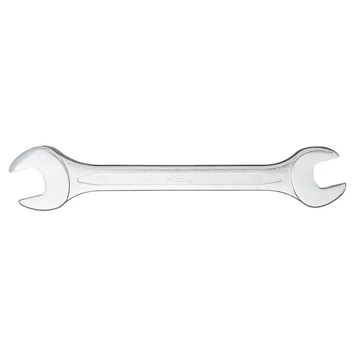 Çift ağızlı anahtar 18x19mm, CrV, DIN3110