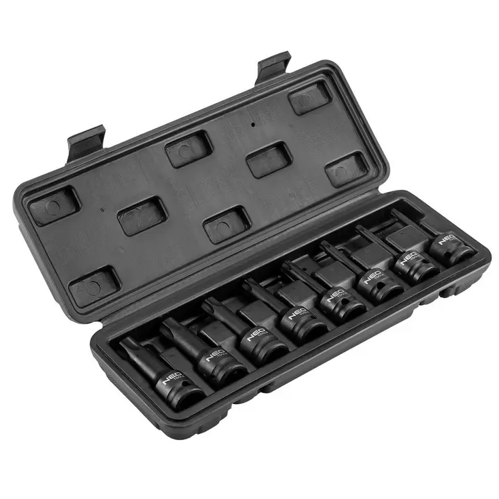 8 parça TORX darbeli lokma seti