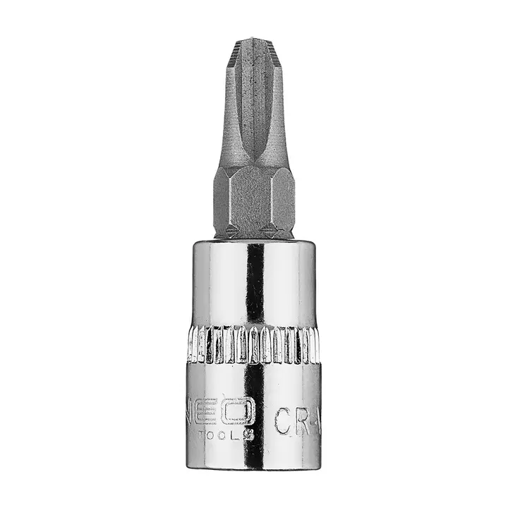 1/4 lokma üzerinde PH3 tornavida ucu, kısa, 37 mm