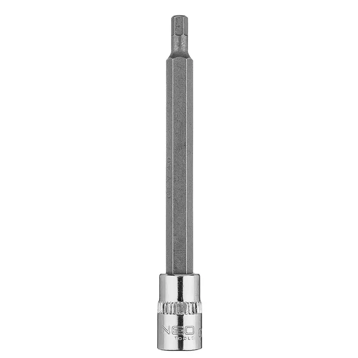1/4 lokma üzerinde H4 altıgen uç, uzun, 87 mm