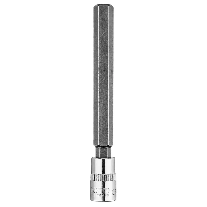 1/4 lokma üzerinde H8 altıgen uç, uzun, 87 mm