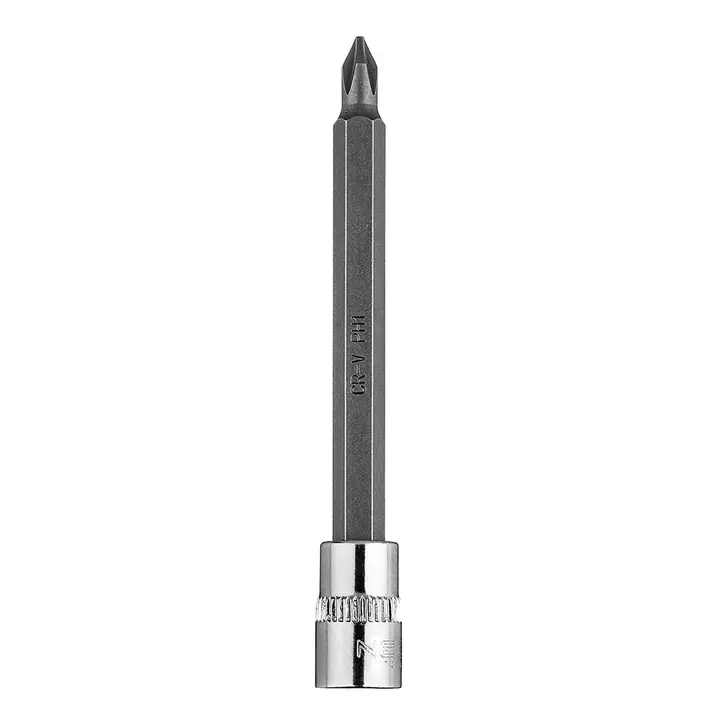 1/4 lokma üzerinde PH1 tornavida ucu, uzun, 87 mm