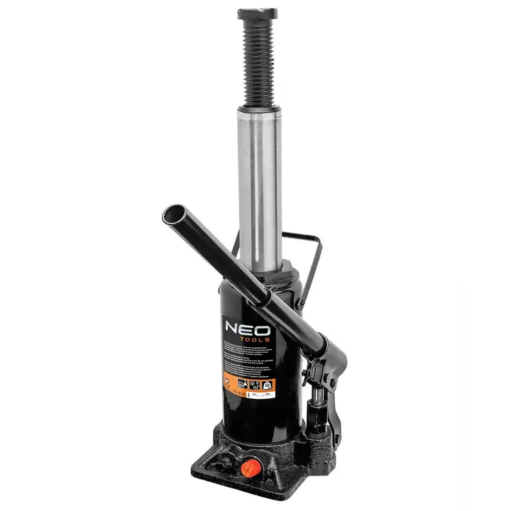 Hidrolik şişe kriko 20 t, 452 mm'ye kadar, 10 kg