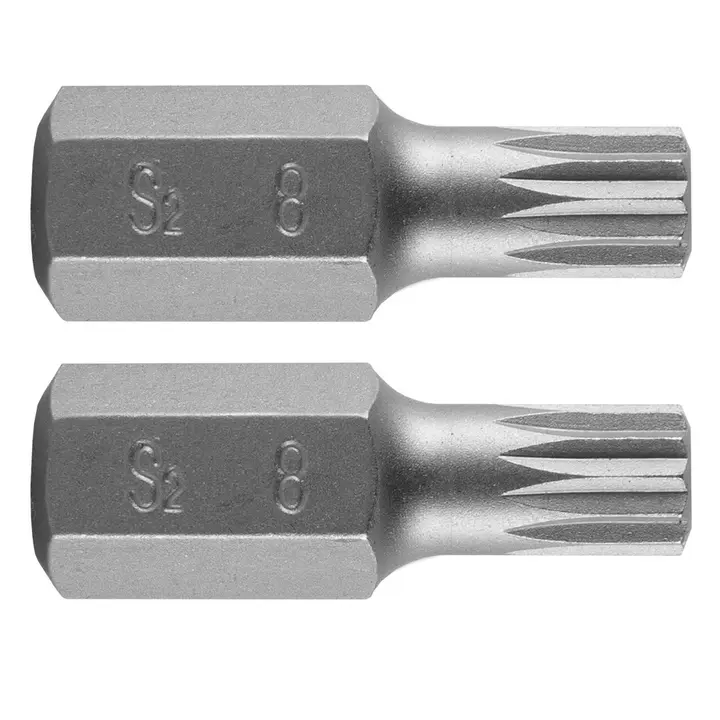 Spline uç M8 x 30 mm, S2, 2 adet
