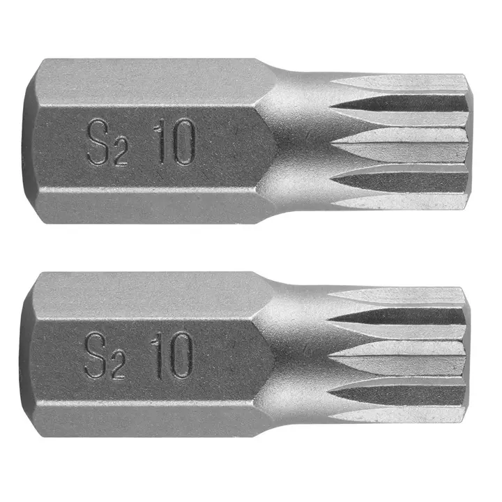 Spline uç M10 x 30 mm, S2, 2 adet
