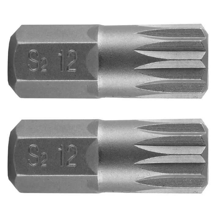Spline uç M12 x 30 mm, S2, 2 adet