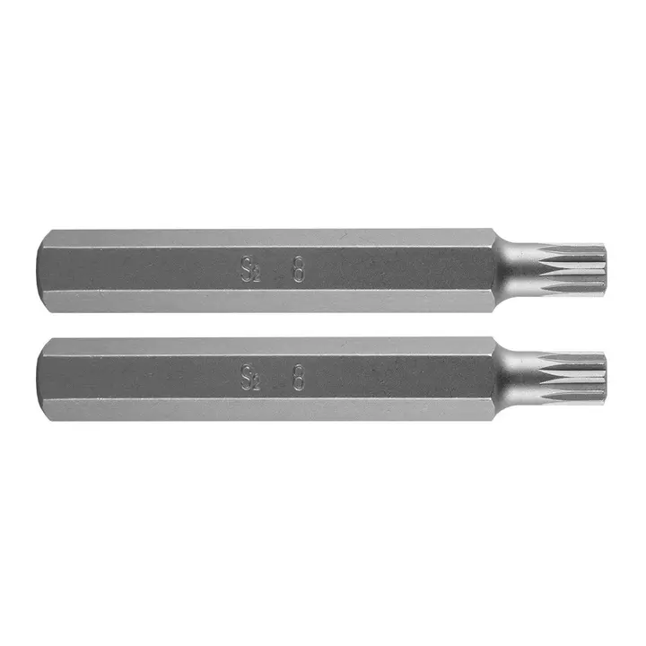 Spline uç M8 x 75 mm, S2, 2 adet