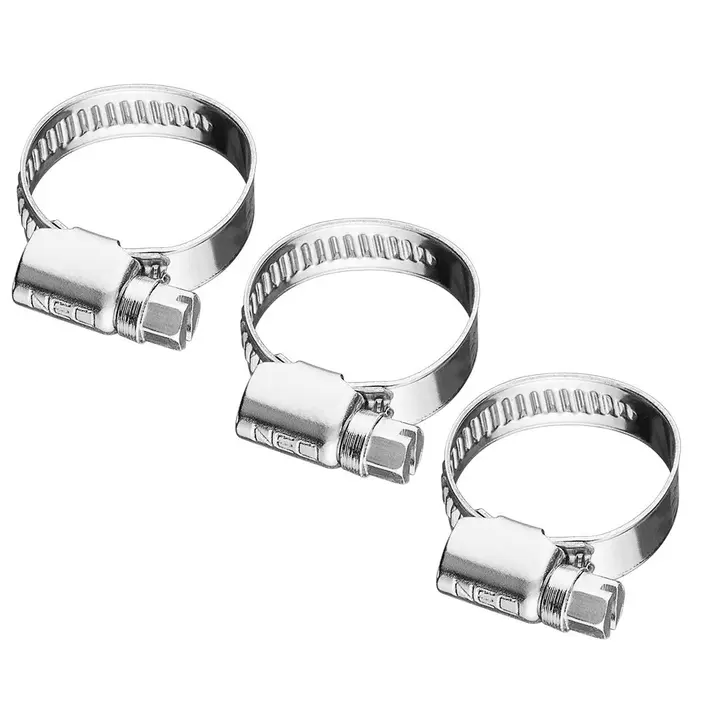 Sonsuz vidalı hortum kelepçesi 12-20/9 mm, W4, 3 adet