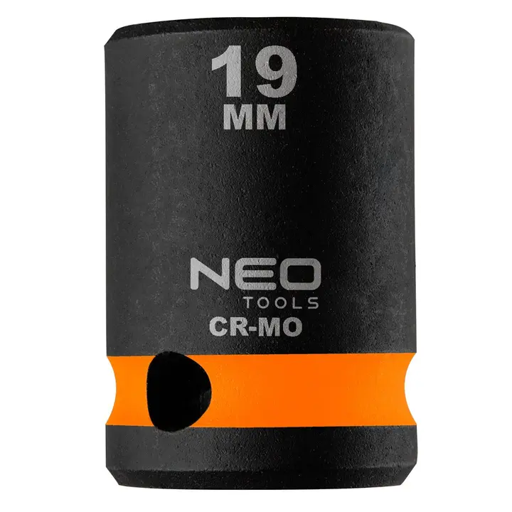 Darbeli lokma 1/2, 19 mm, Cr-Mo