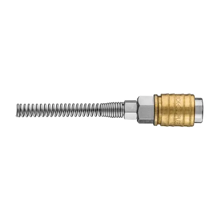 Hortum için kompresör hızlı kuplörü f 4x6mm - yaylı